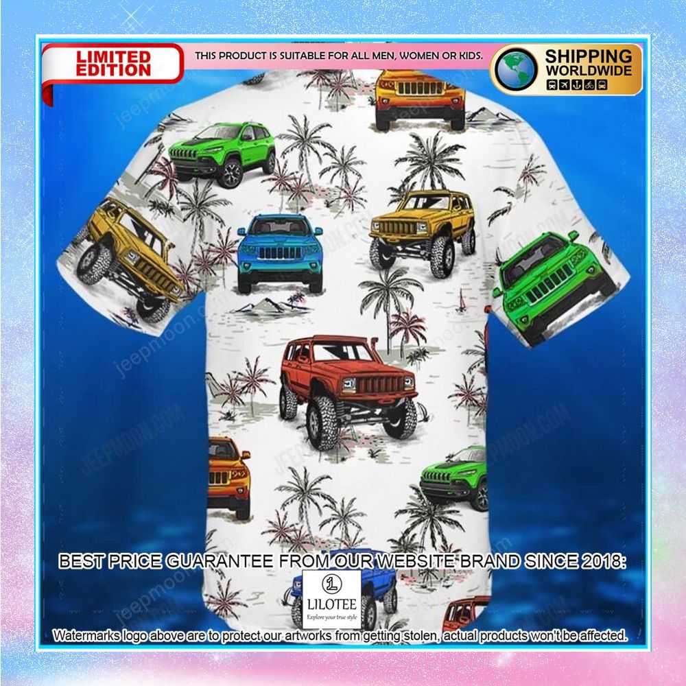 Jeep Cherokee Ocean Hawaiian Shirt, Shorts - LIMITED EDITION 3 jeep cherokee ocean hawaiian shirt shorts 3 725
