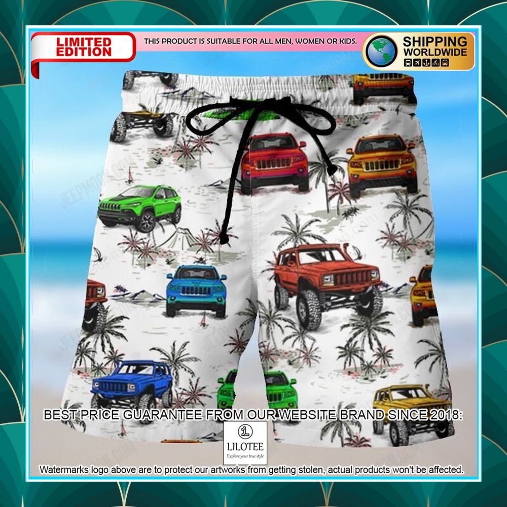 Jeep Cherokee Ocean Hawaiian Shirt, Shorts - LIMITED EDITION 10 jeep cherokee ocean hawaiian shirt shorts 4 201