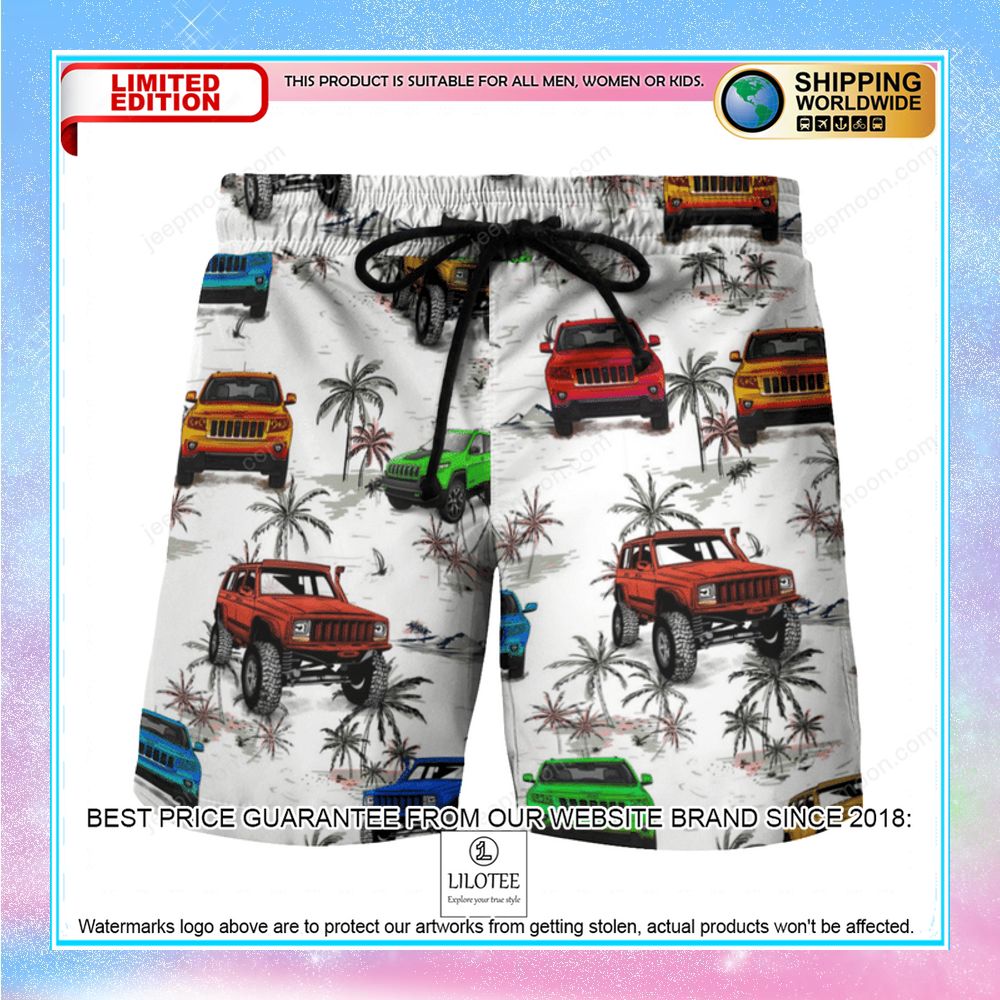 Jeep Cherokee Ocean Hawaiian Shirt, Shorts - LIMITED EDITION 5 jeep cherokee ocean hawaiian shirt shorts 5 593
