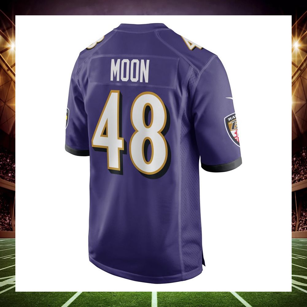 Jeremiah Moon Baltimore Ravens Purple Football Jersey - LIMITED EDITION 3 jeremiah moon baltimore ravens purple football jersey 3 138