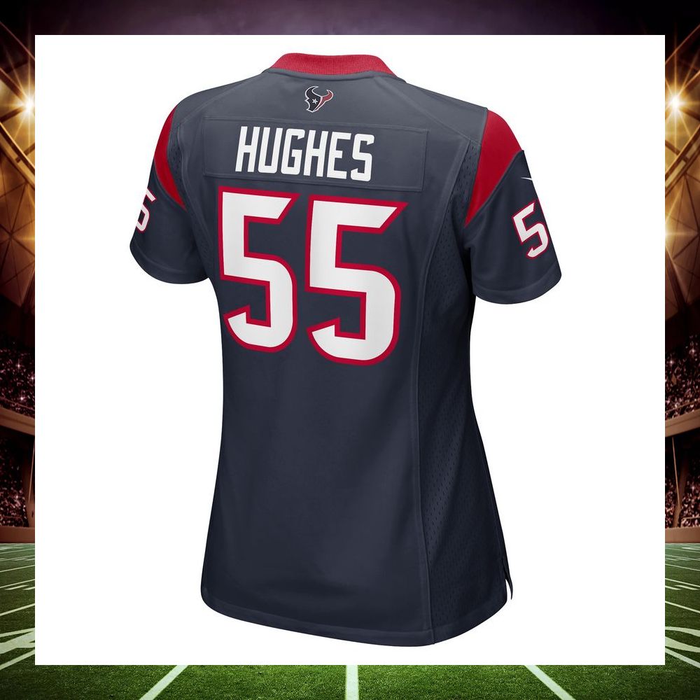 jerry hughes houston texans navy football jersey 3 488