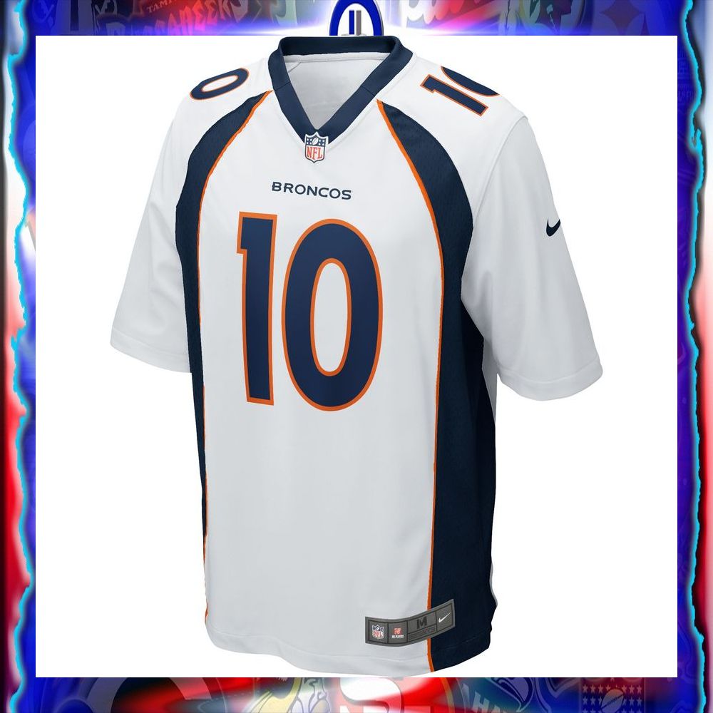 Jerry Jeudy Denver Broncos White Football Jersey 6 jerry jeudy denver broncos white football jersey 2 932