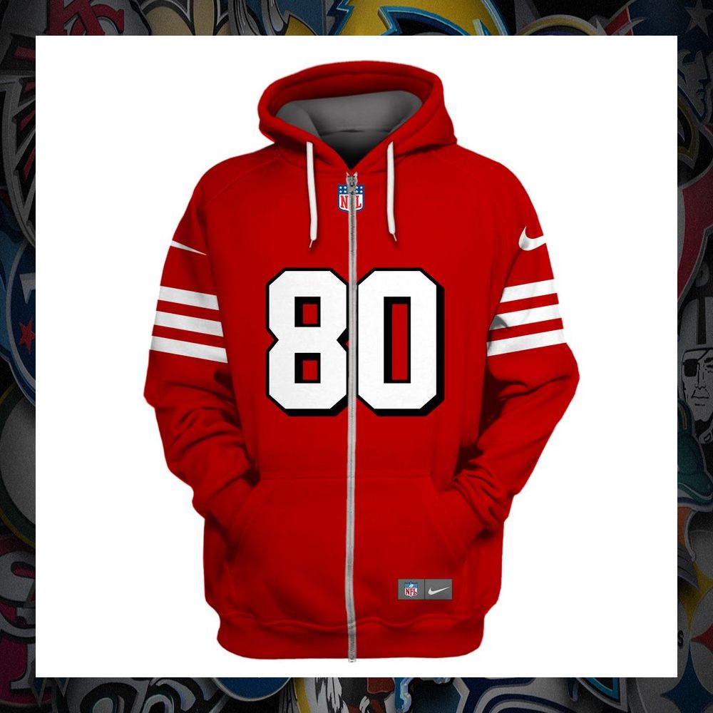 jerry rice francisco 49ers hoodie shirt 1 983