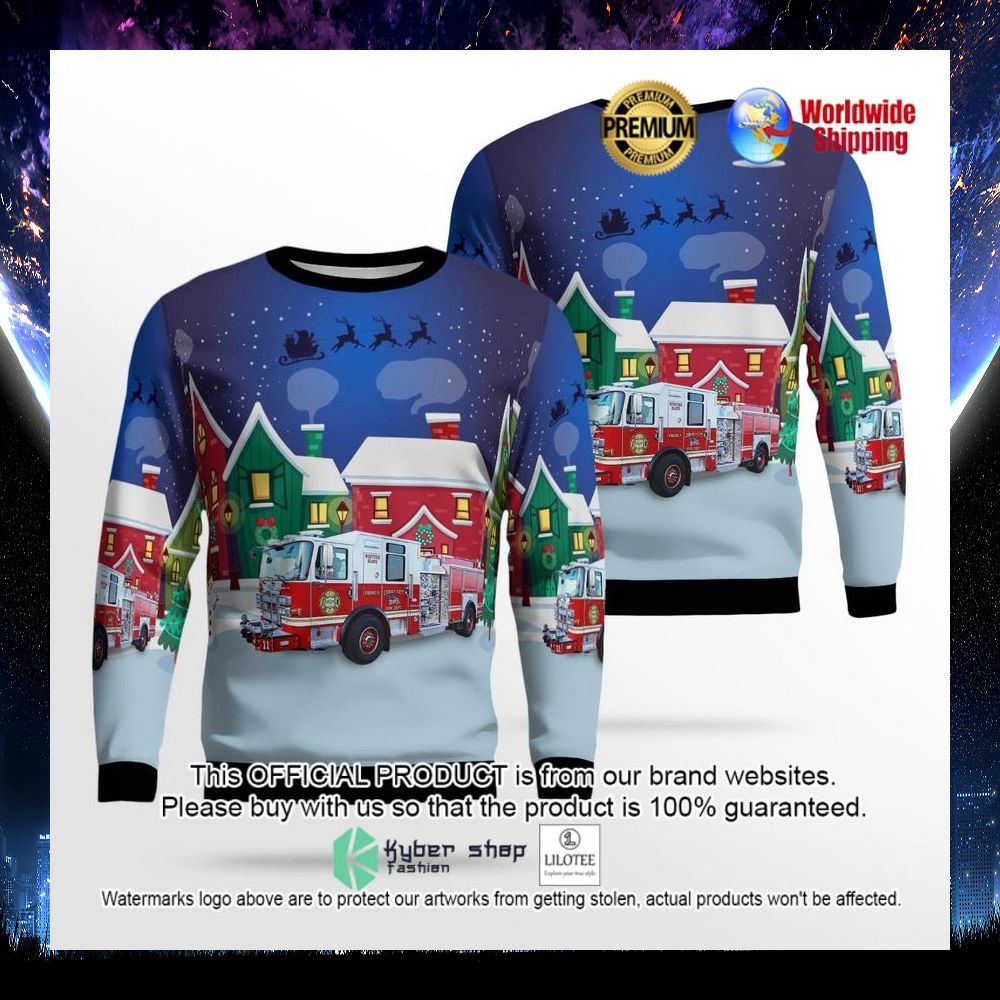 jersey city fire department ugly sweater 1 673
