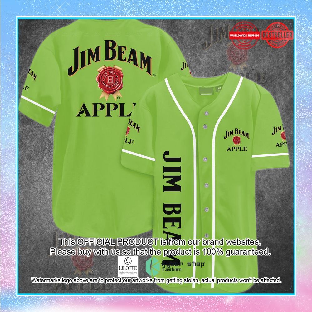 jim beam apple baseball jersey 2 473