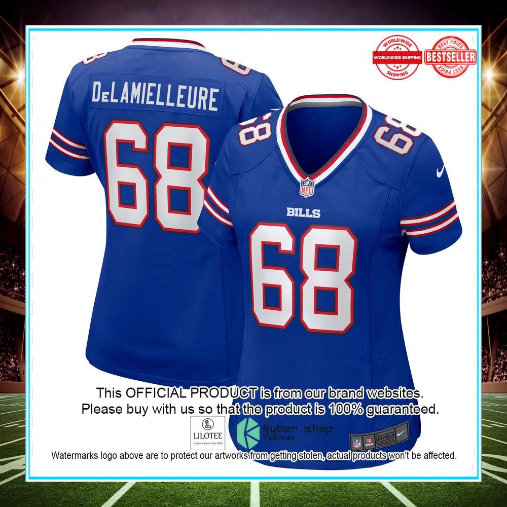 Joe DeLamielleure Buffalo Bills Nike Retired Royal Football Jersey - LIMITED EDITION 4 joe delamielleure buffalo bills nike retired royal football jersey 4 536