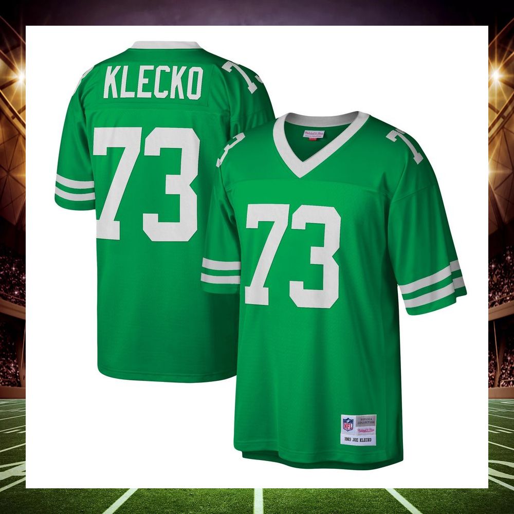 joe klecko new york jets mitchell ness legacy replica kelly green football jersey 1 155