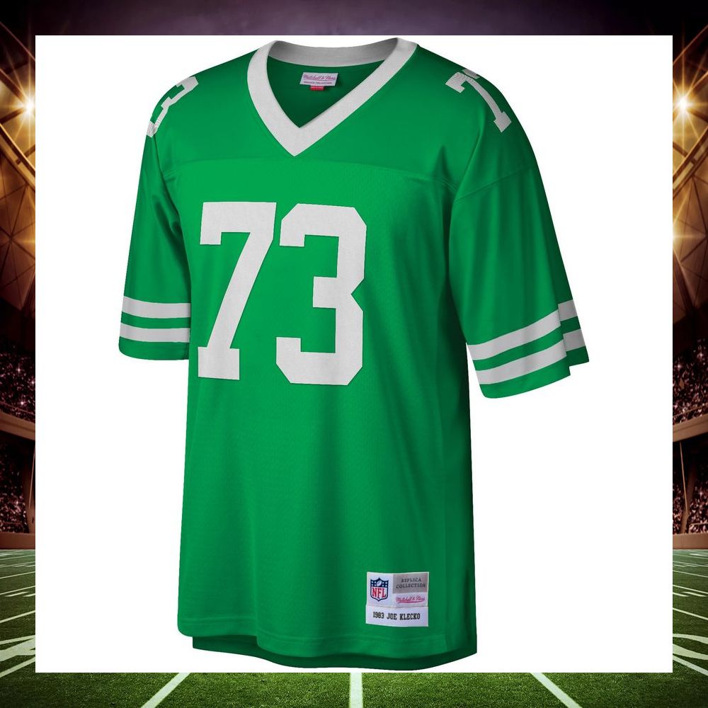 joe klecko new york jets mitchell ness legacy replica kelly green football jersey 2 424