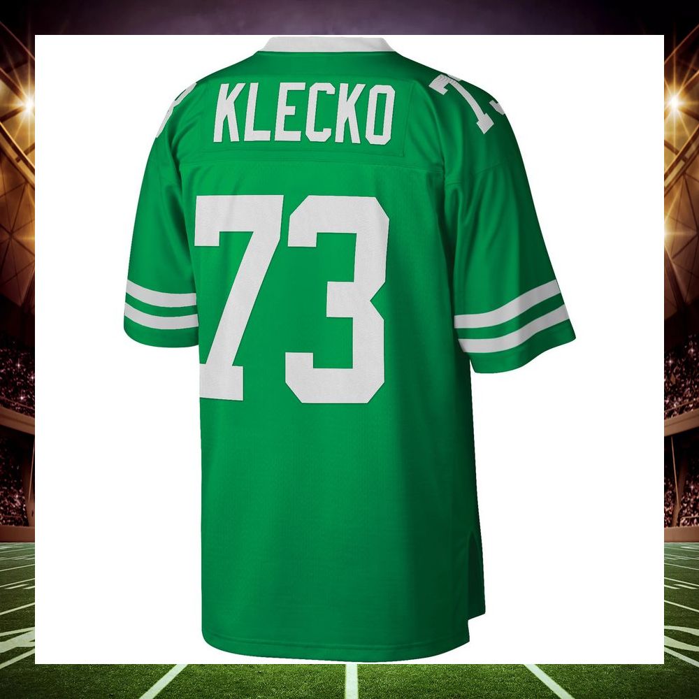 joe klecko new york jets mitchell ness legacy replica kelly green football jersey 3 68