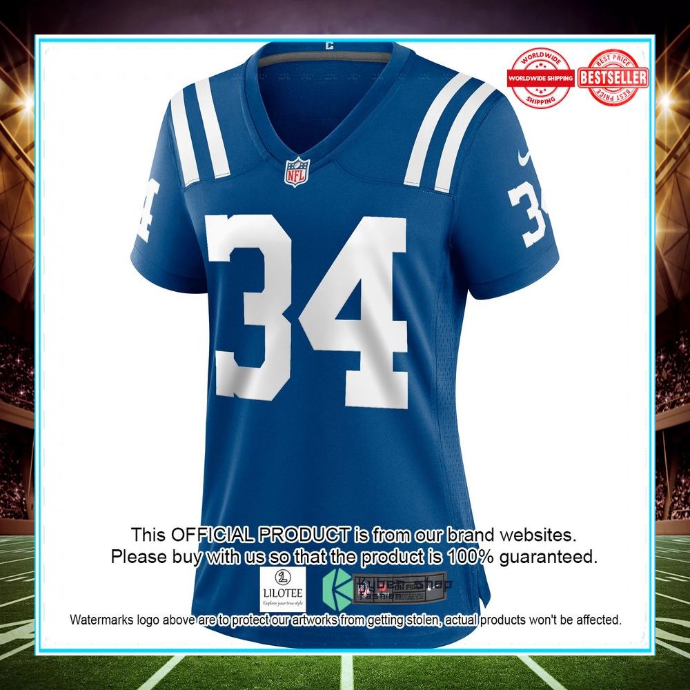 joe perry indianapolis colts nike womens game retired player royal football jersey 2 473