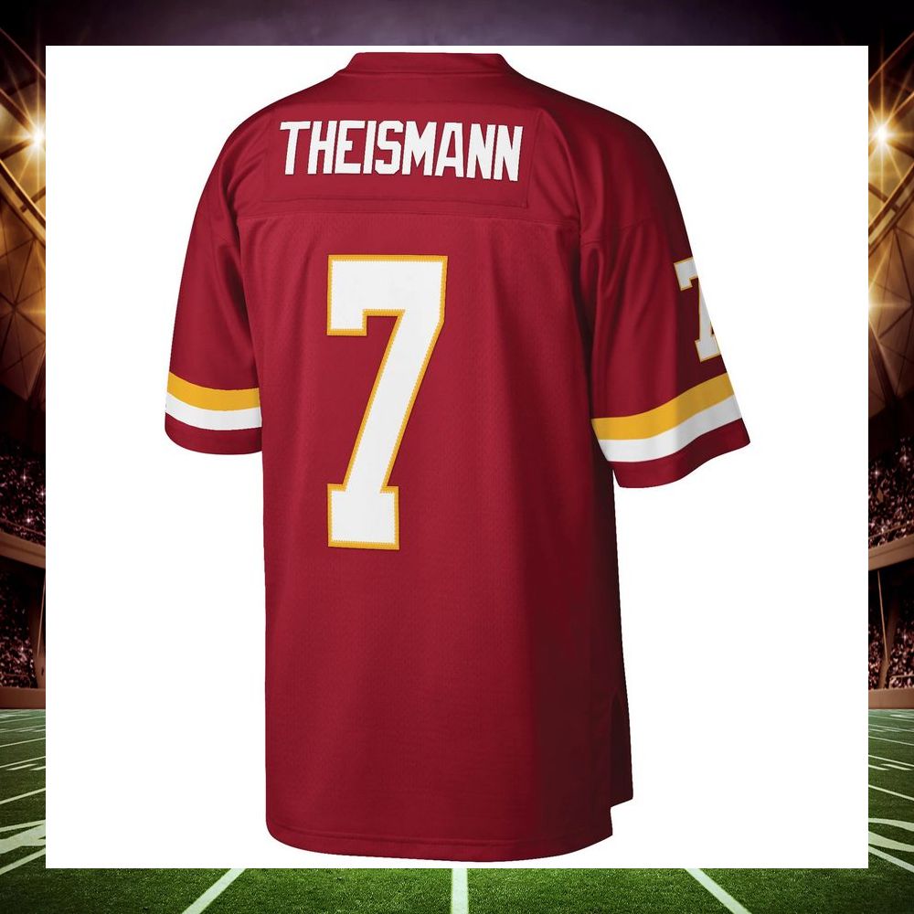 joe theismann washington football team mitchell ness legacy replica burgundy football jersey 3 855
