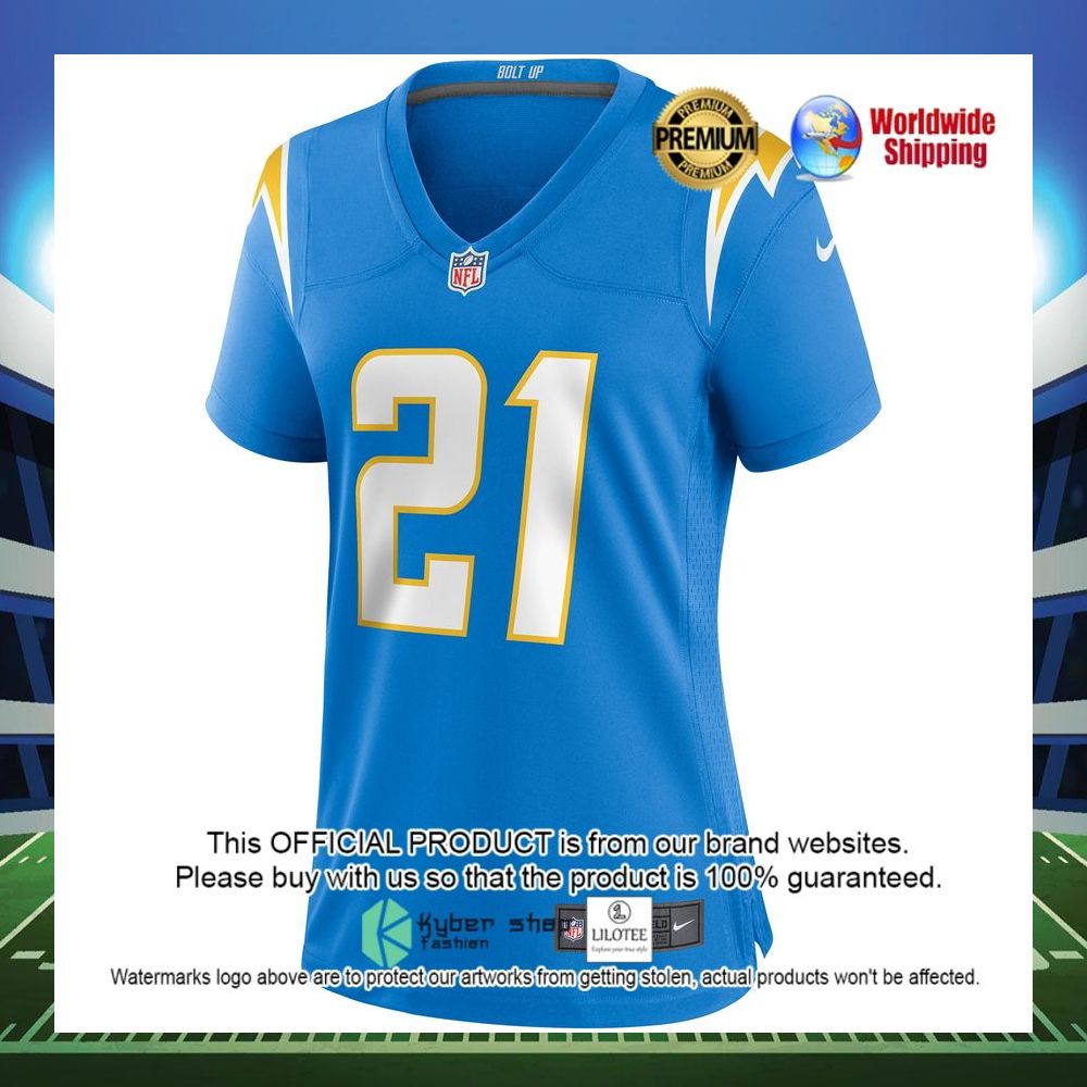 john hadl los angeles chargers nike womens game retired player powder blue football jersey 2 806