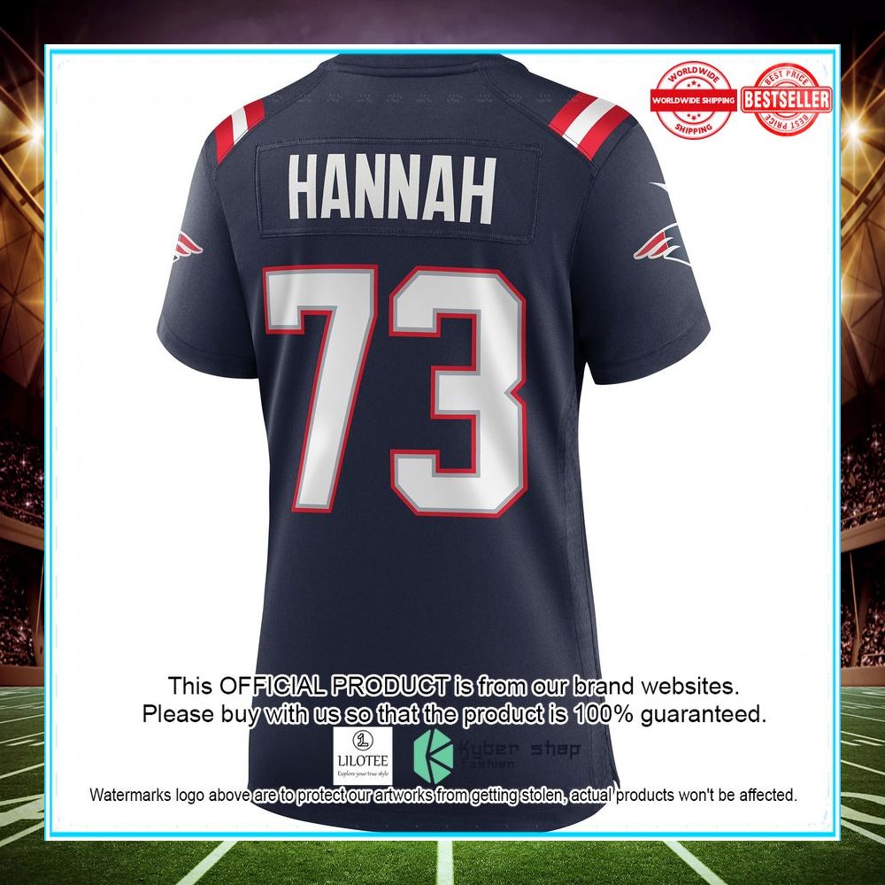 John Hannah New England Patriots Nike Retired Navy Football Jersey - LIMITED EDITION 3 john hannah new england patriots nike retired navy football jersey 3 954