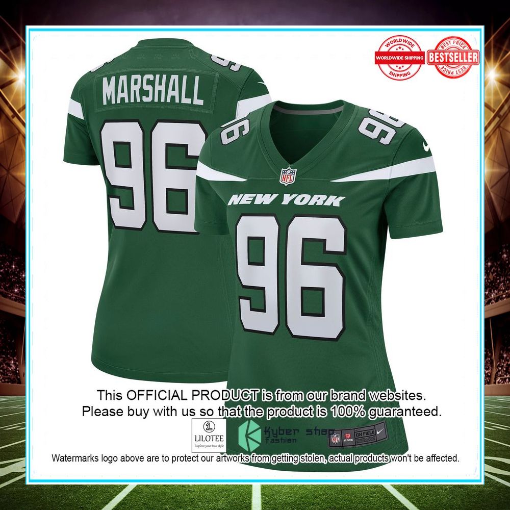 Jonathan Marshall New York Jets Gotham Green Football Jersey - LIMITED EDITION 4 jonathan marshall new york jets gotham green football jersey 4 613