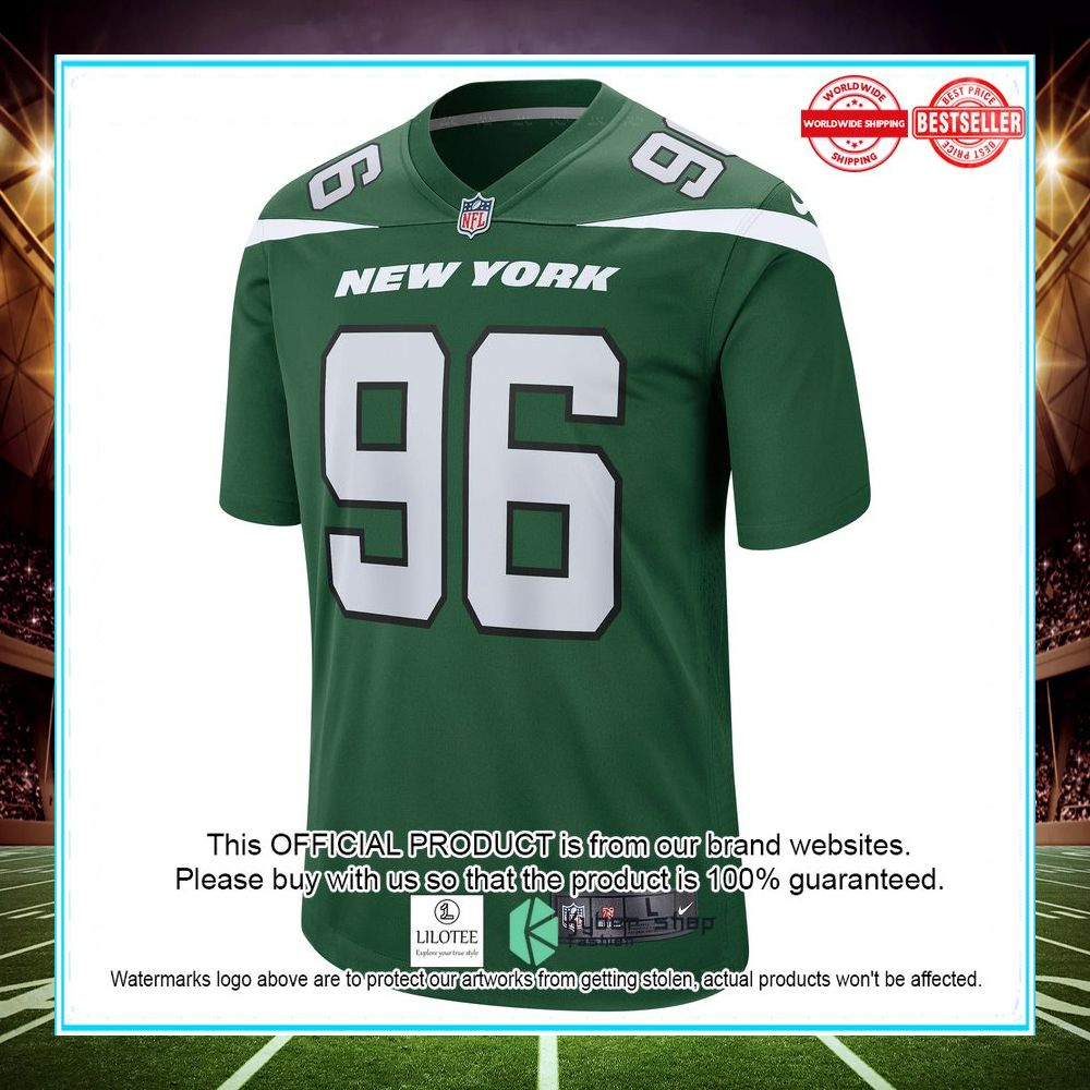 jonathan marshall new york jets nike gotham green football jersey 2 284