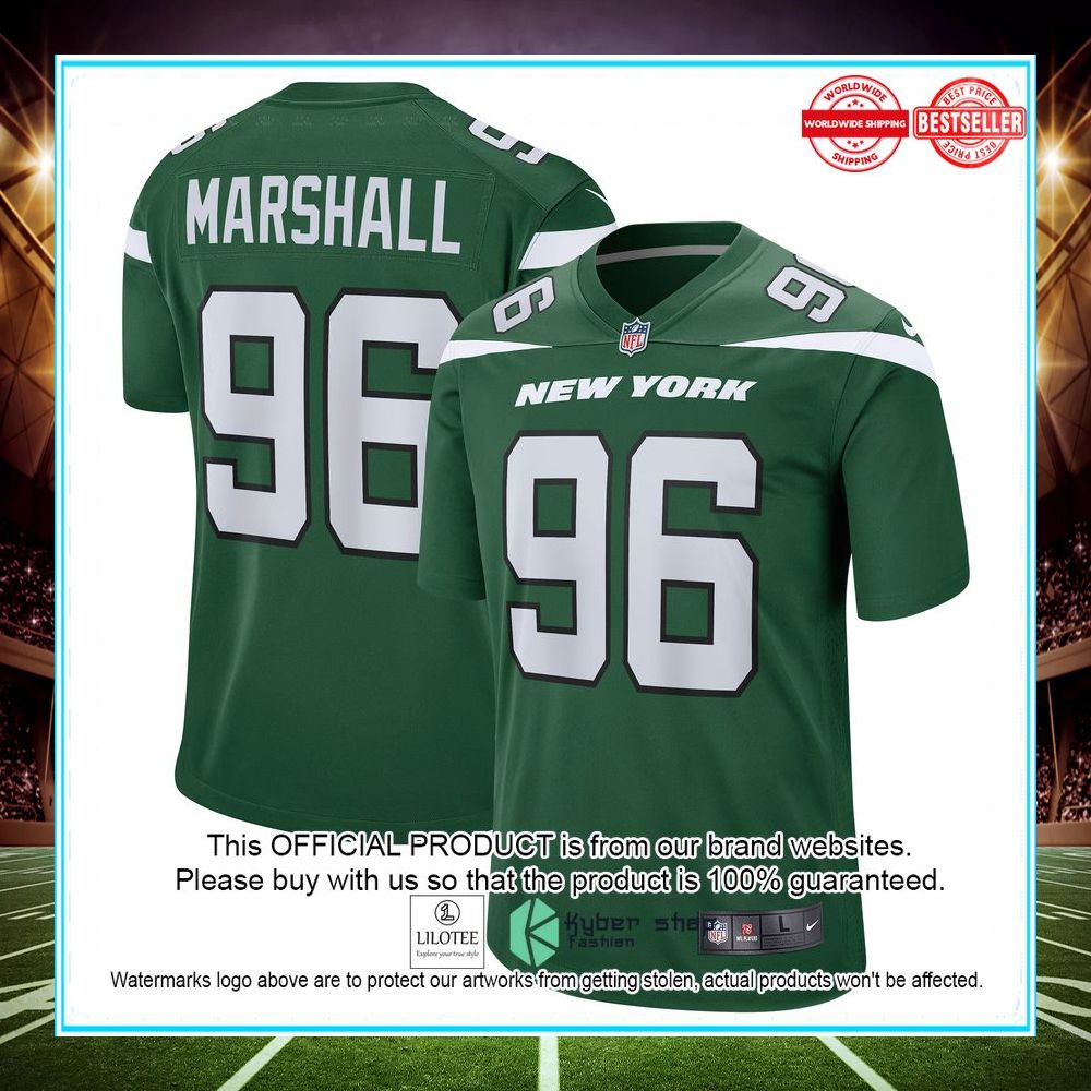 Jonathan Marshall New York Jets Nike Gotham Green Football Jersey - LIMITED EDITION 4 jonathan marshall new york jets nike gotham green football jersey 4 432