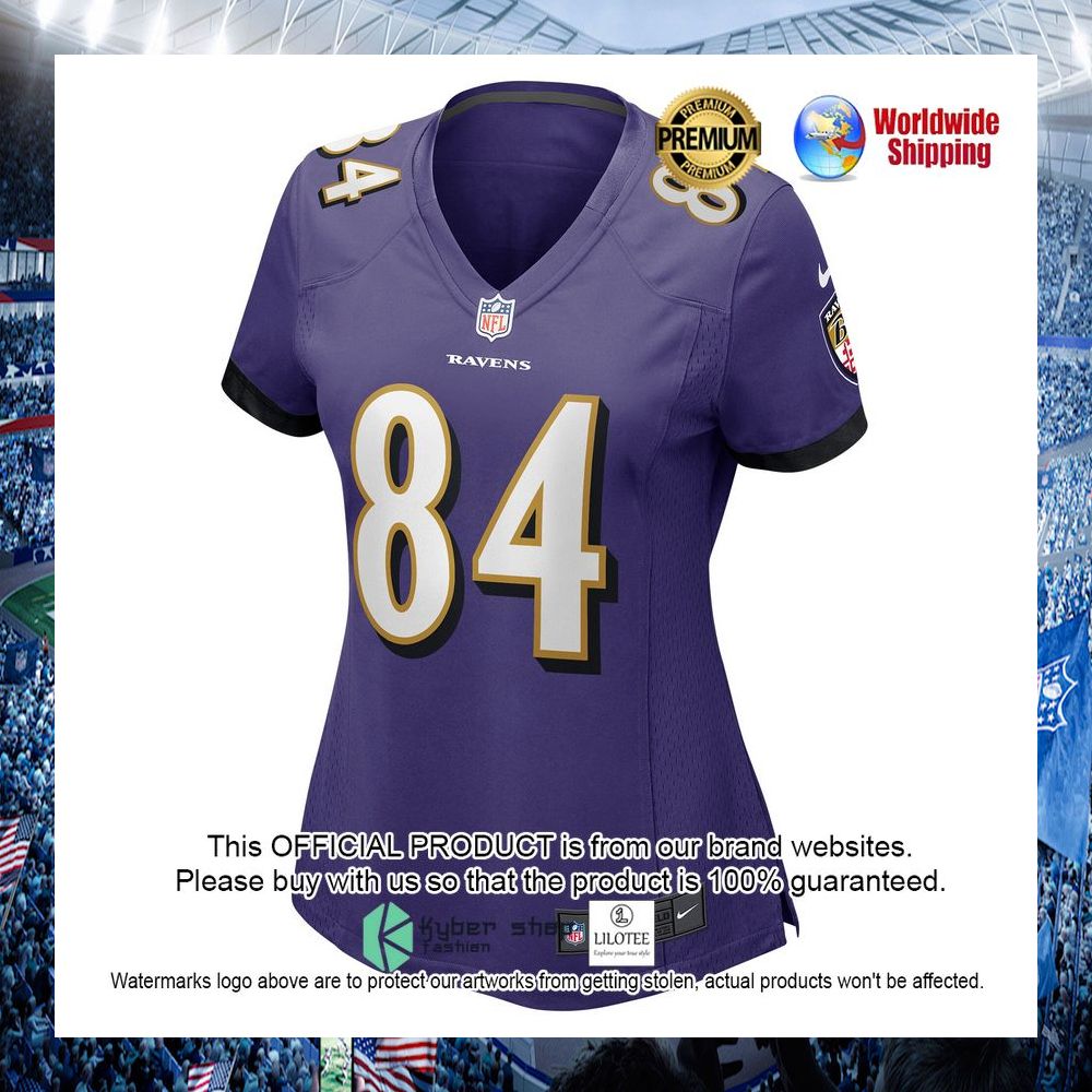 josh oliver baltimore ravens nike womens purple football jersey 2 99