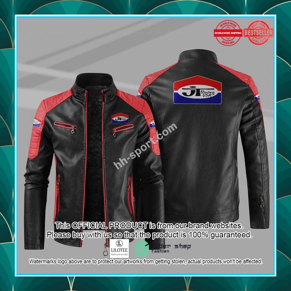 jt racing usa motor leather jacket 6 744