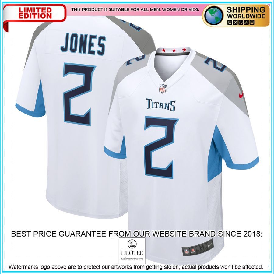 julio jones tennessee titans white football jersey 1 231