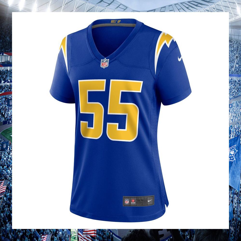 junior seau los angeles chargers nike womens retired royal football jersey 2 367
