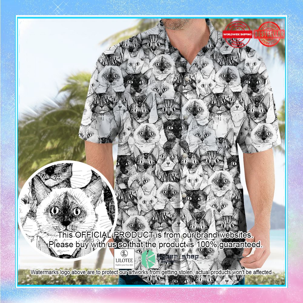 just cats hawaiian shirt 1 136