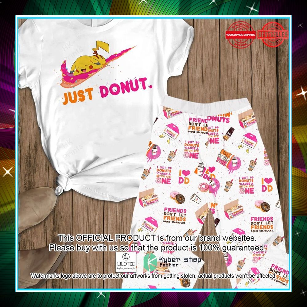 just donut pikachu donkin donut pajamas set 1 64