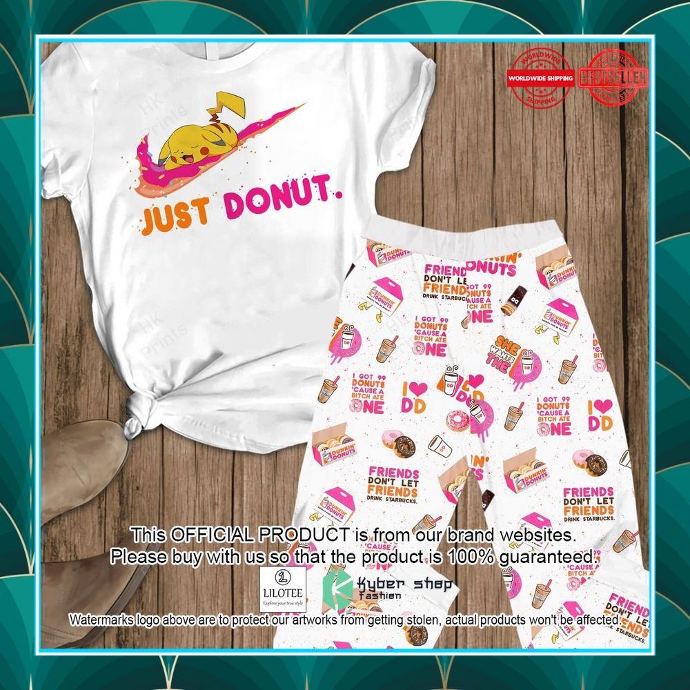 just donut pikachu donkin donut pajamas set 1 711