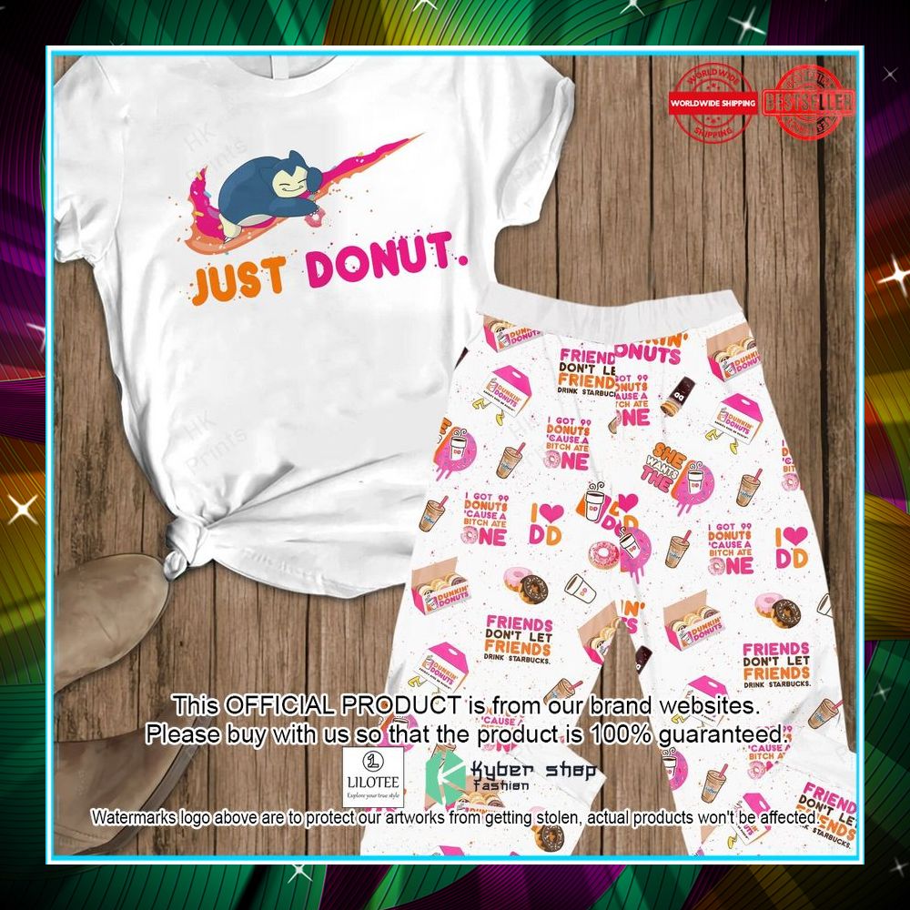 just donut snor donkin donut pajamas set 1 869