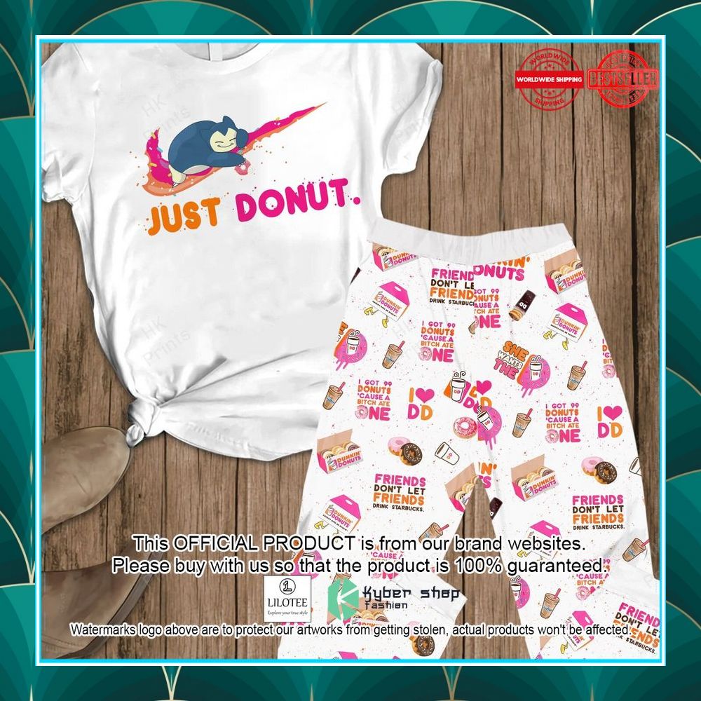 just donut snor donkin donut pajamas set 1 979