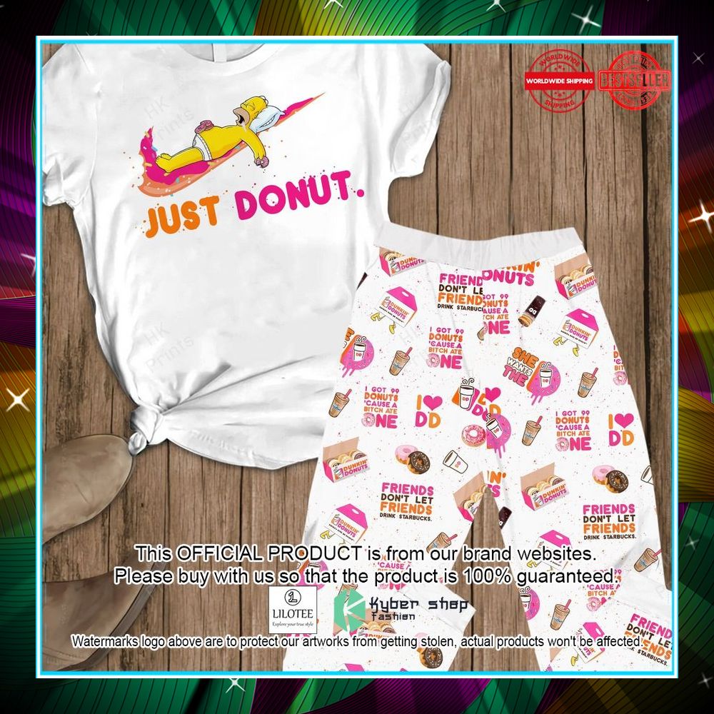 just donut the simpsons donkin donut pajamas set 1 157