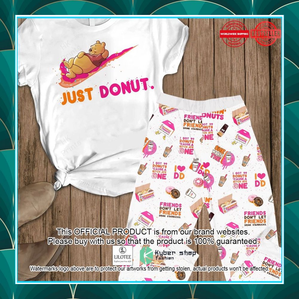 just donut winnie the pooh donkin donut pajamas set 1 986