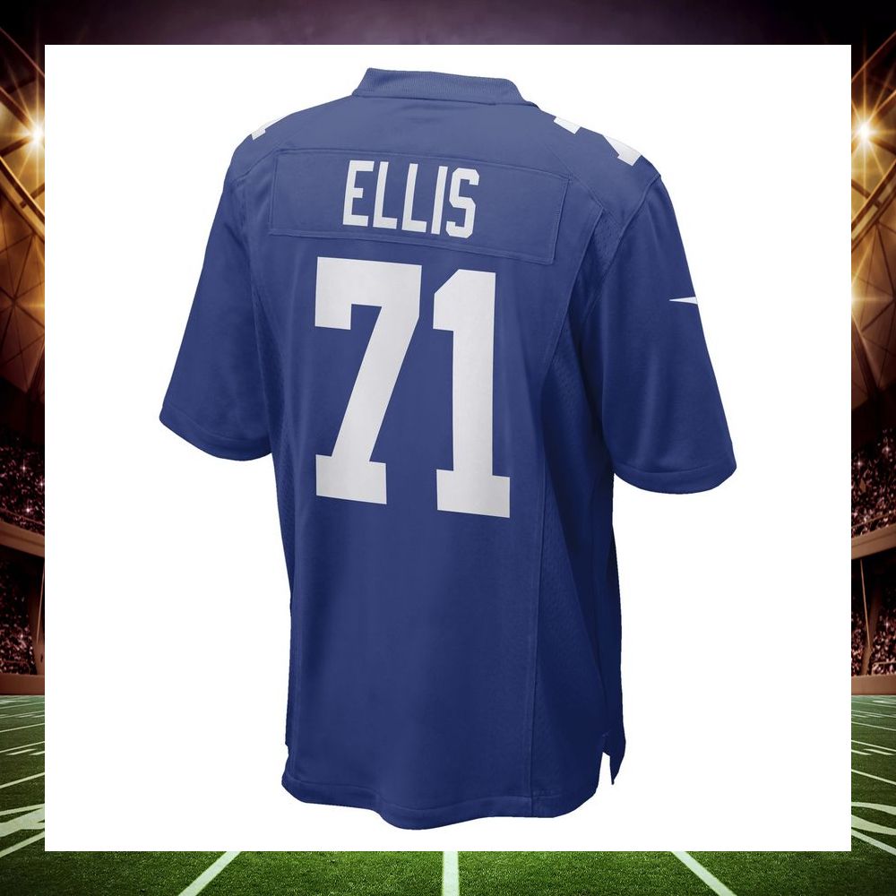 justin ellis new york giants royal football jersey 3 779