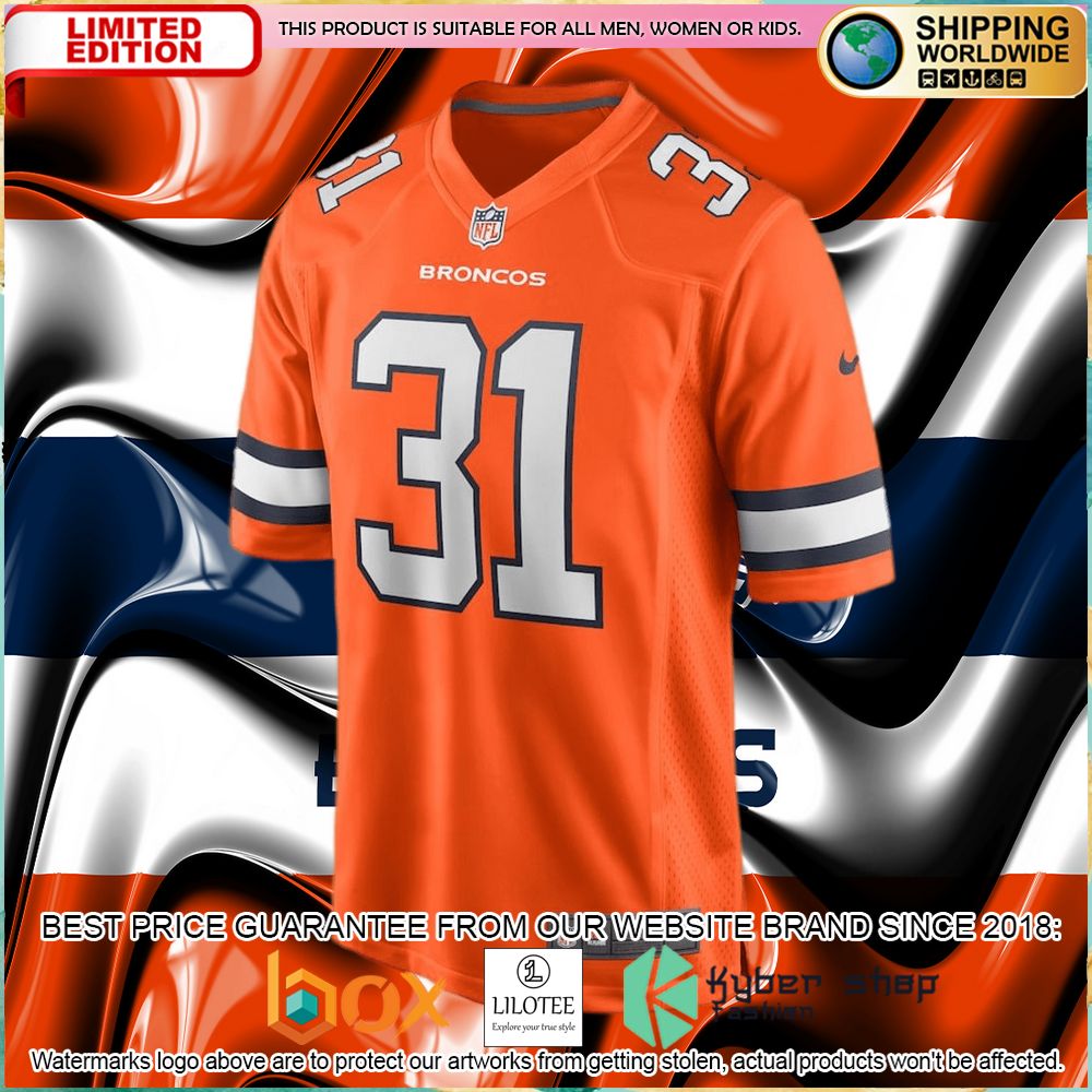 justin simmons denver broncos nike alternate orange football jersey 2 257