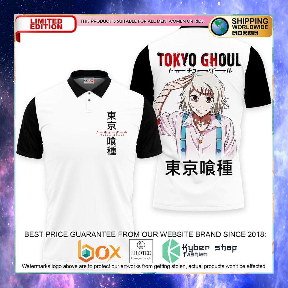 juuzou suzuya tokyo ghoul anime polo shirt 1 458