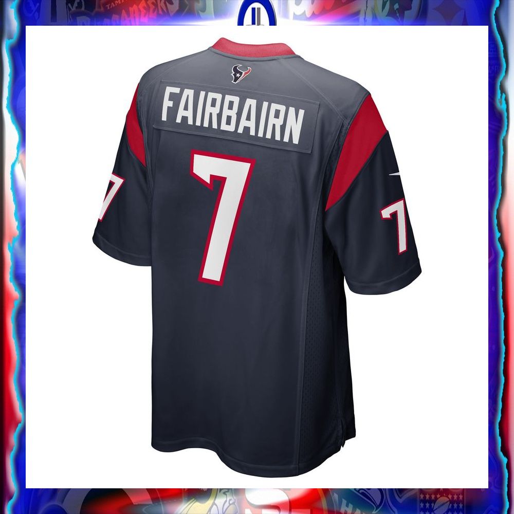 Ka'imi Fairbairn Houston Texans Navy Football Jersey 7 kaimi fairbairn houston texans navy football jersey 3 339