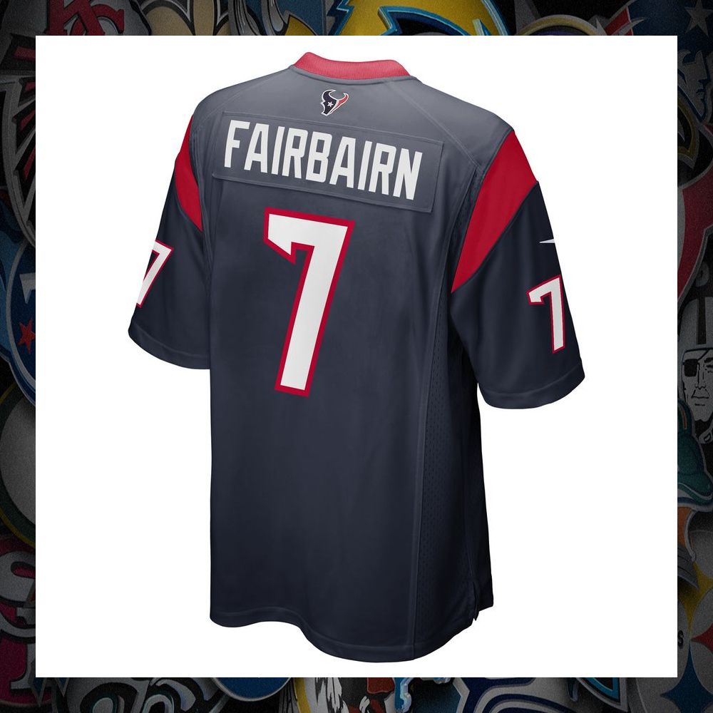 Ka'imi Fairbairn Houston Texans Navy Football Jersey 3 kaimi fairbairn houston texans navy football jersey 3 48