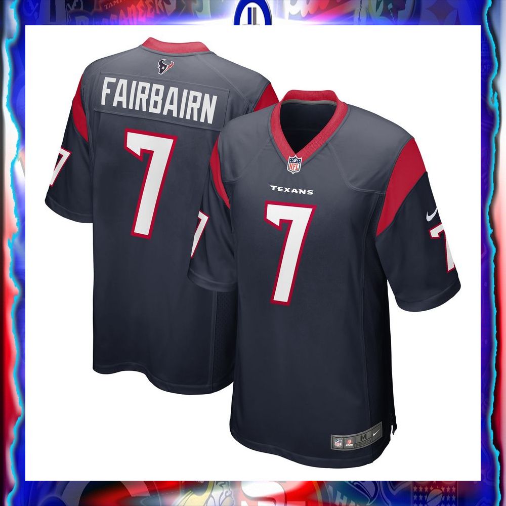 Ka'imi Fairbairn Houston Texans Navy Football Jersey 8 kaimi fairbairn houston texans navy football jersey 4 644