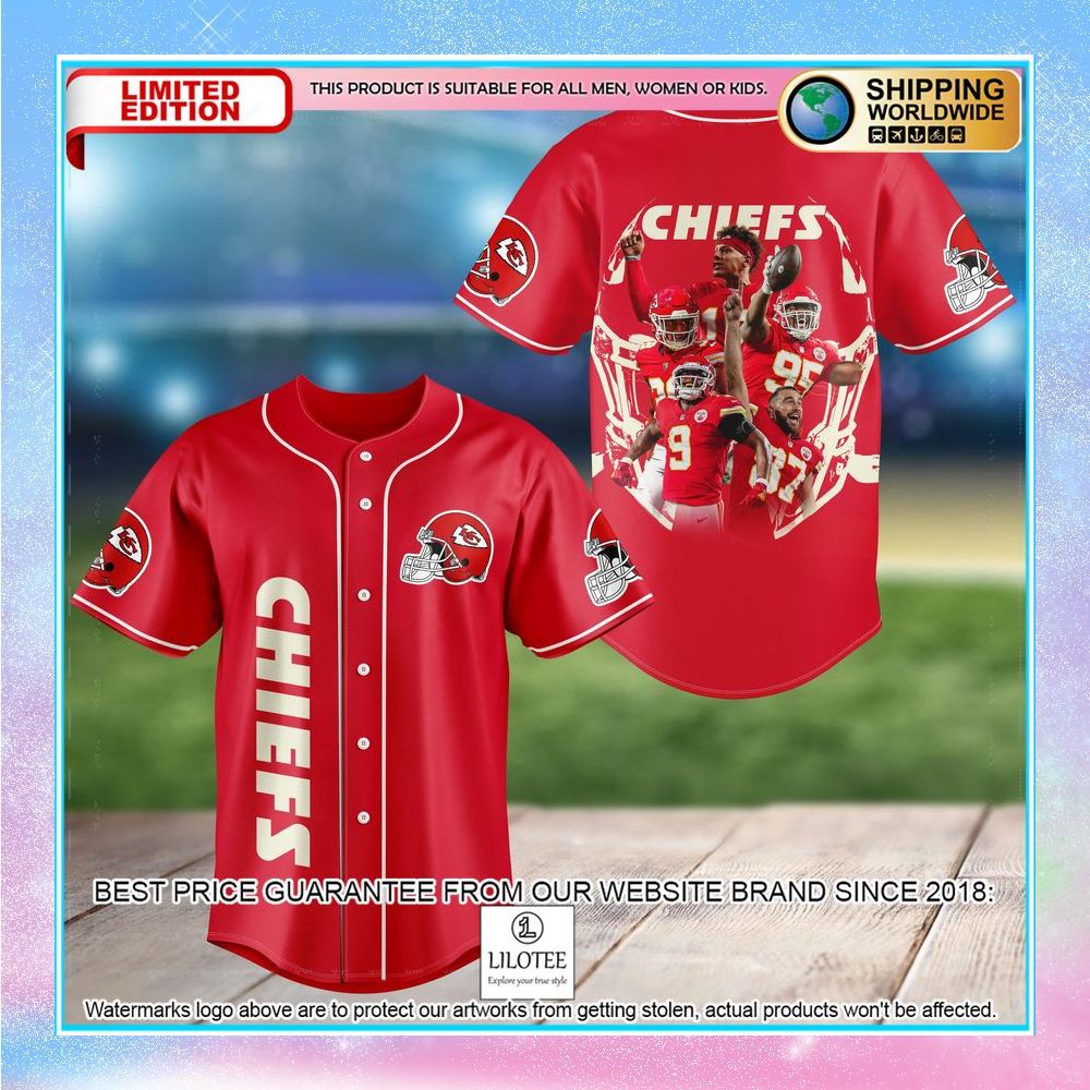 kansas city chiefs players baseball jersey 1 515