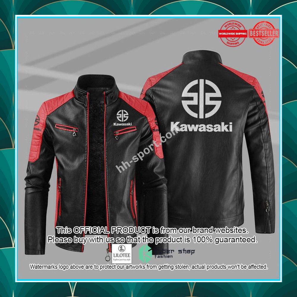 kawasaki motorcycles motor leather jacket 6 839