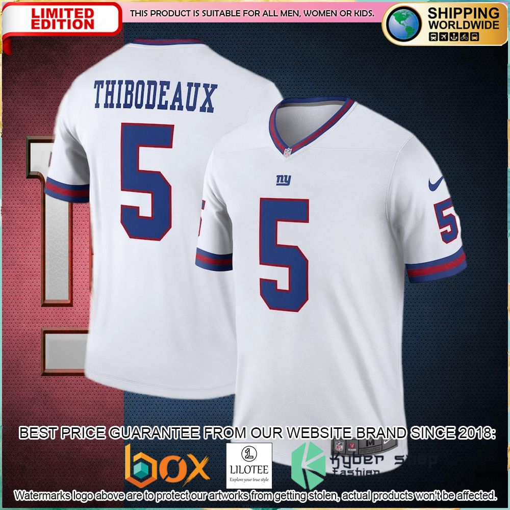 kayvon thibodeaux new york giants nike legend white football jersey 1 581