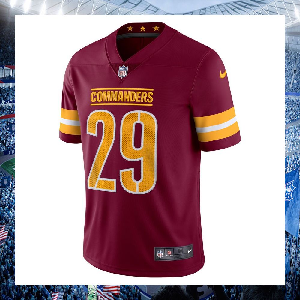 kendall fuller washington commanders nike vapor limited burgundy football jersey 2 399
