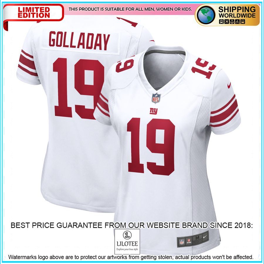 kenny golladay new york giants womens white football jersey 1 660
