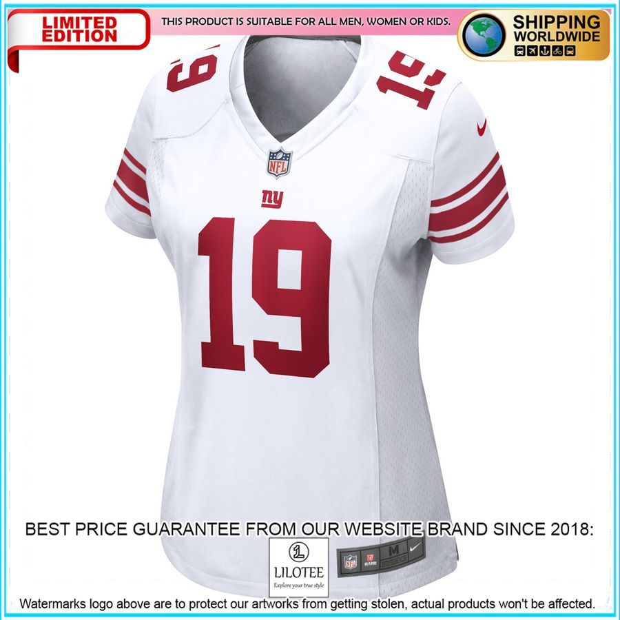 kenny golladay new york giants womens white football jersey 2 217