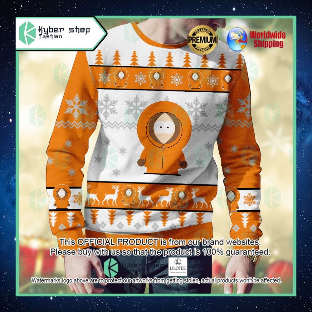 kenny mccormick south park christmas sweater 1 59
