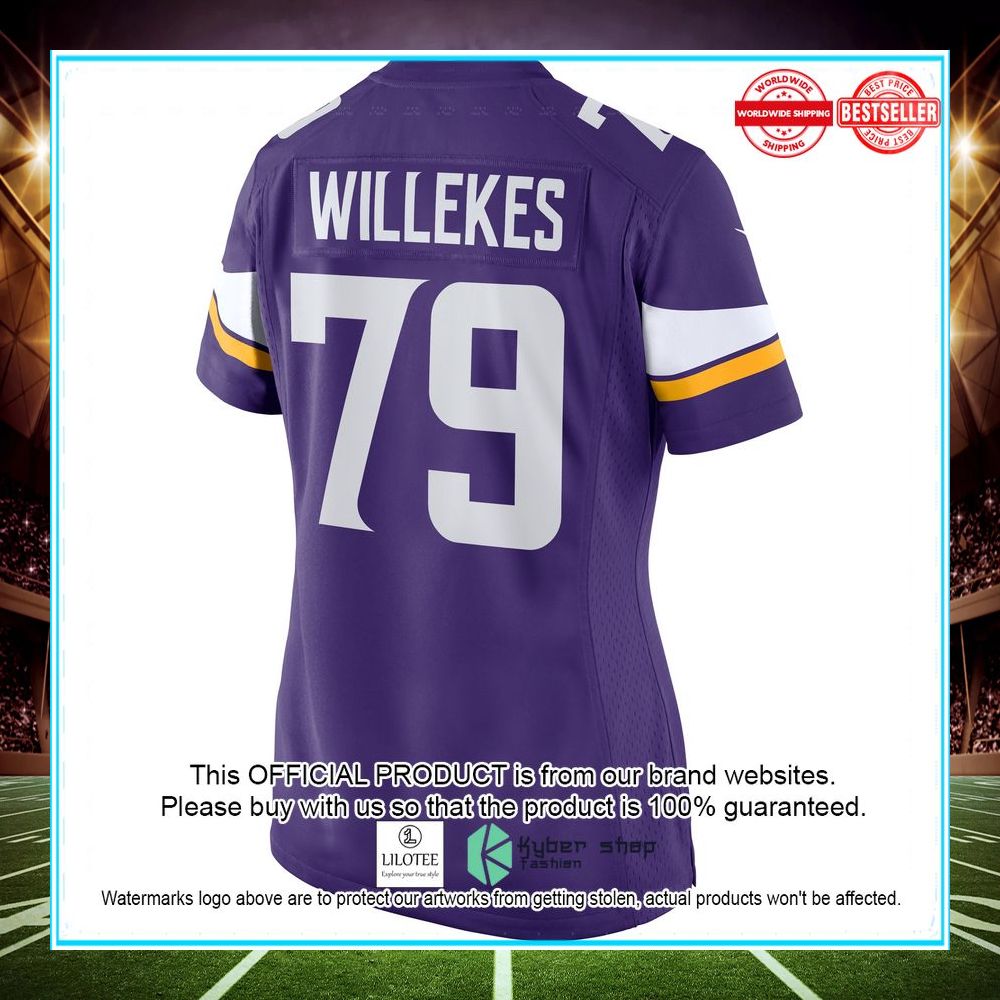 Kenny Willekes Minnesota Vikings Purple Football Jersey - LIMITED EDITION 3 kenny willekes minnesota vikings purple football jersey 3 693