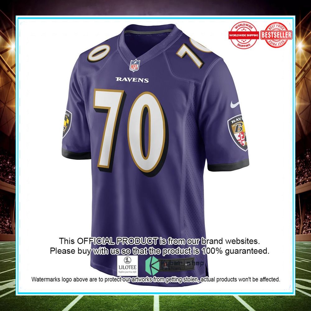 kevin zeitler baltimore ravens nike purple football jersey 2 518