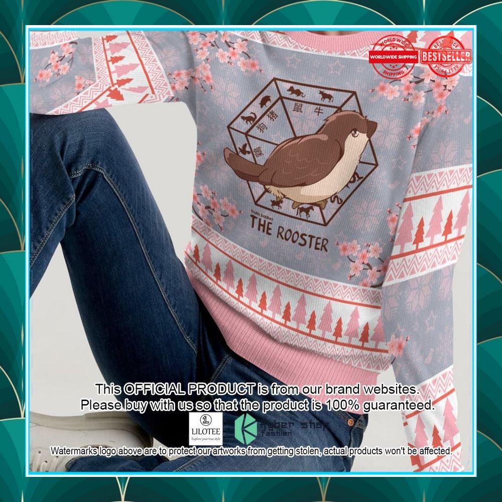 kureno the rooster ugly sweater 1 326