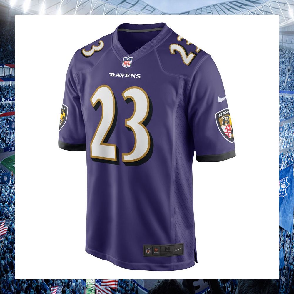 kyle fuller baltimore ravens nike purple football jersey 2 353