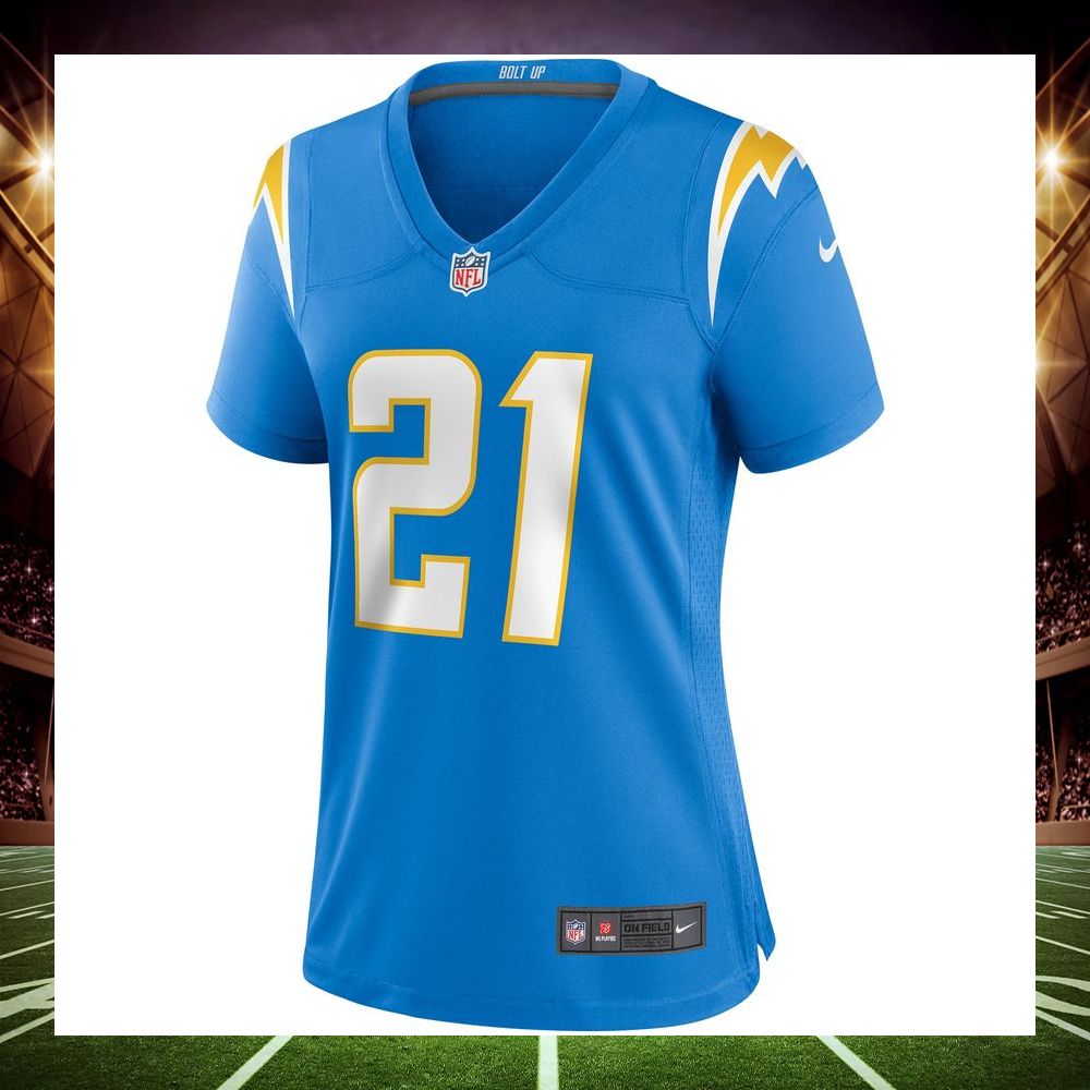 ladainian tomlinson los angeles chargers football retired powder blue football jersey 2 331