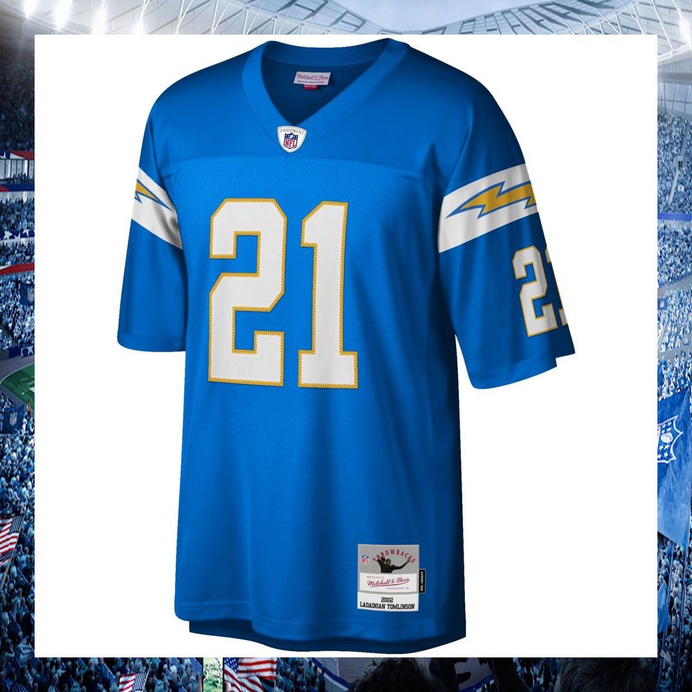 ladainian tomlinson los angeles chargers mitchell ness 2009 legacy replica powder blue football jersey 2 710